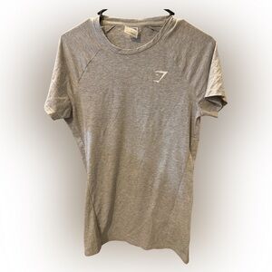 Gymshark Men’s Heather Gray Short Sleeve Tee
